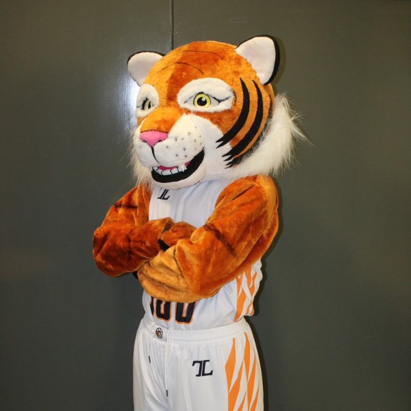 Tee The Tiger - Mascot - Kent Tigers Basketball Club