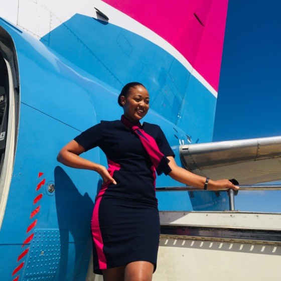 Ayanda Thabethe - Flight Attendant - FlySafair