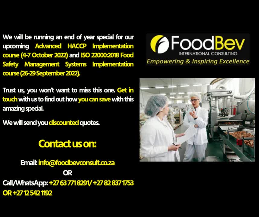 FoodBev International Consulting (Pty) Ltd on LinkedIn: Year End FoodBev International Consulting (Pty) Ltd on LinkedIn: Year End