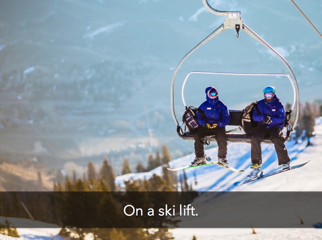 on-ski-lift