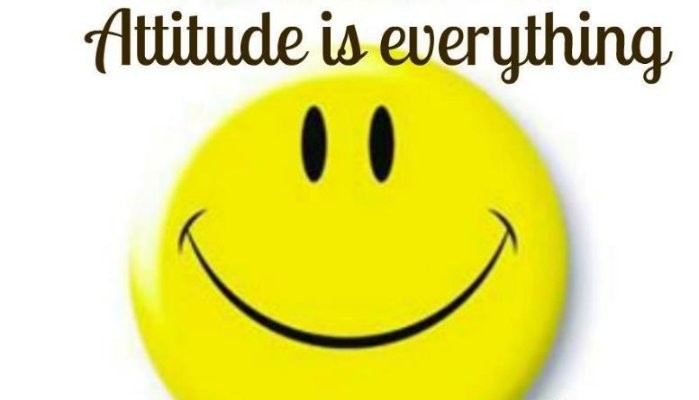 positive attitude is the key to success