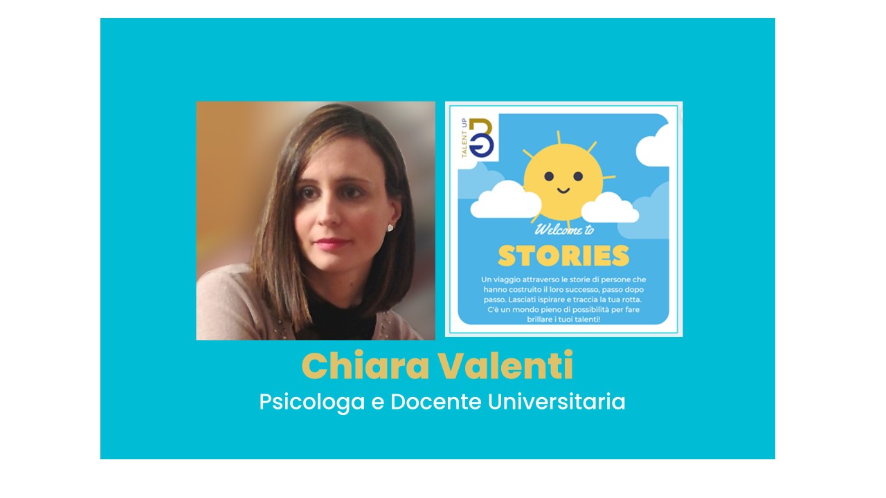 STORIES: intervista a Chiara Valenti, che è una psicologa (non fa la  psicologa)