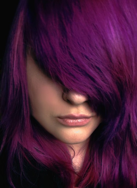 Purple hair - Don't care