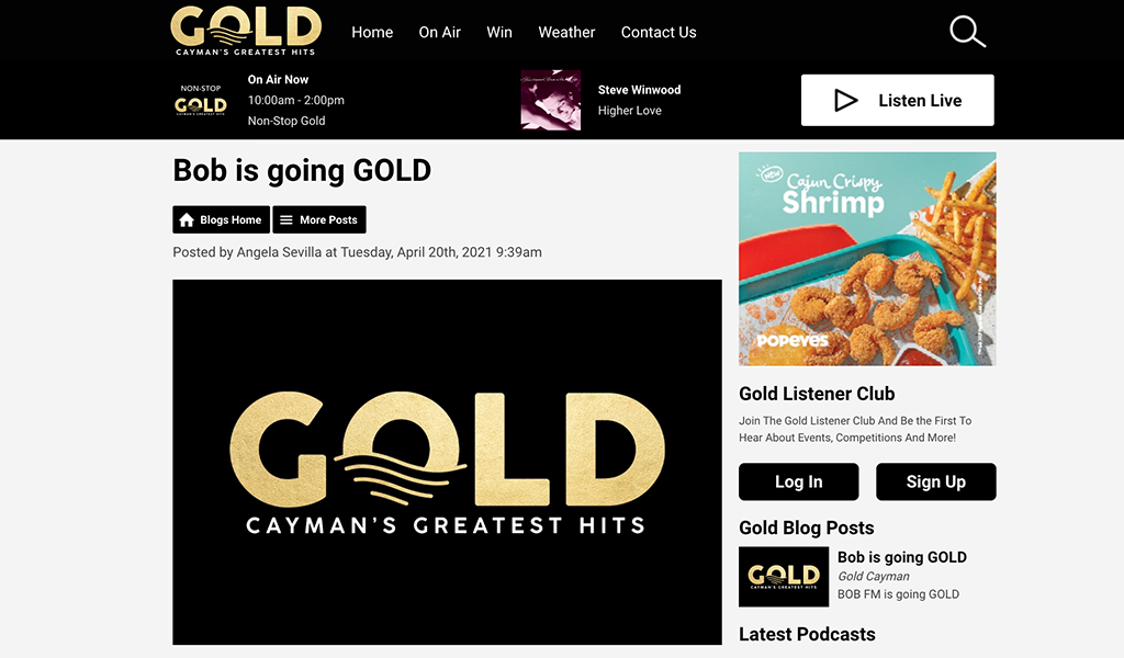 Peter Yates on LinkedIn: Peter Yates Design re-brands GOLD FM