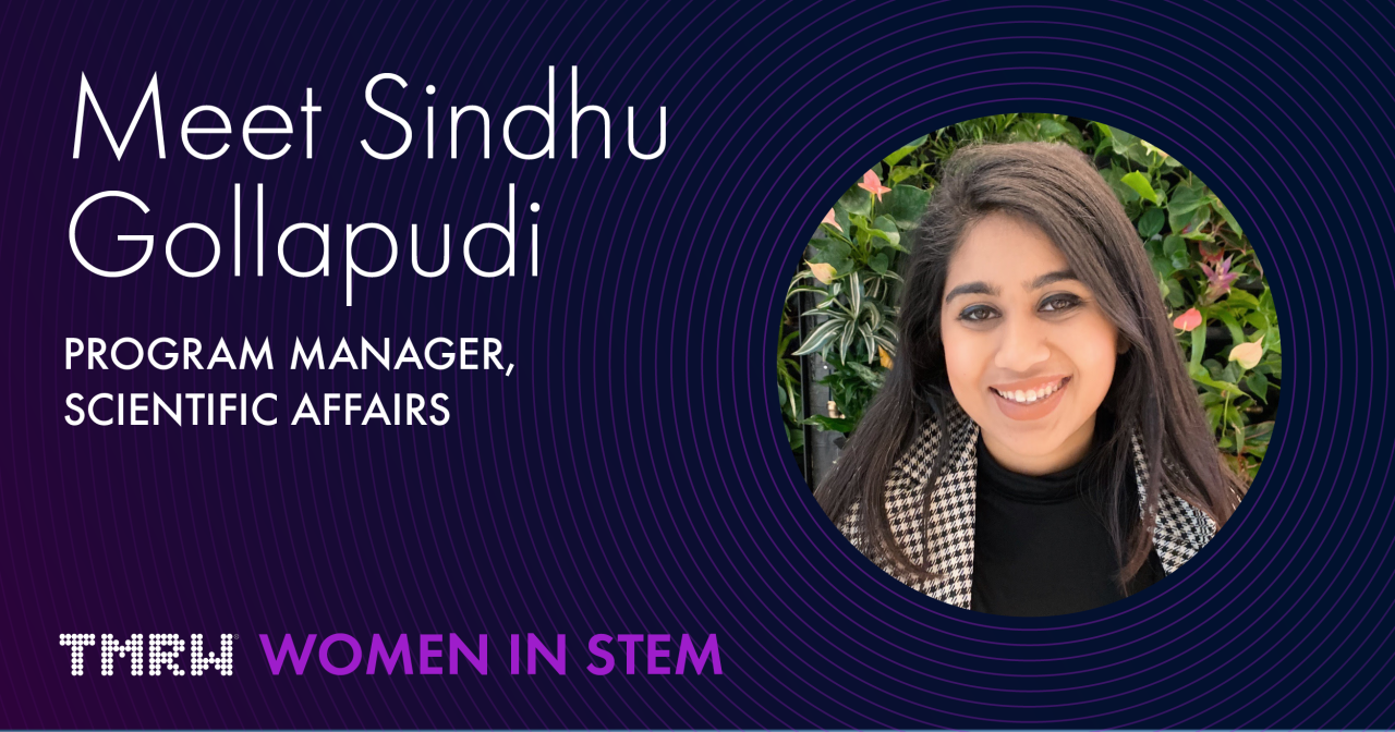 TMRW Women in STEM – Meet Sindhu Gollapudi 