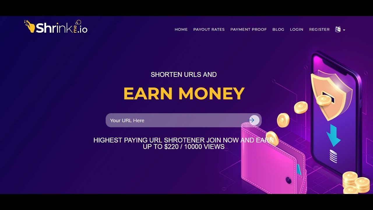 Everything you need to know about shrinkme.io URL Shortening site