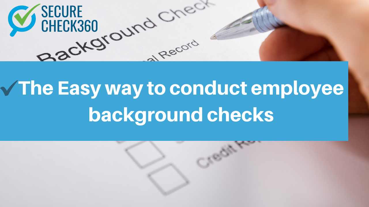 Easy Ways to conduct employee background checks - Free PDF Guide