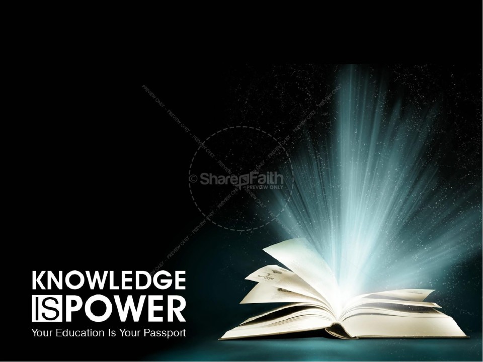 Knowledge is Power...!