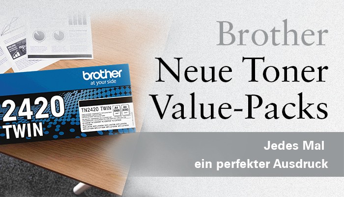 Brother: Neue Toner Value-Packs