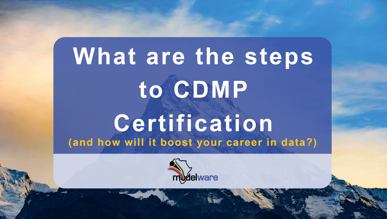 What are the steps to CDMP Certification?