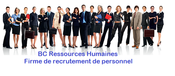BC Ressources Humaines-recrutement de personnel recherche : Représentant ventes télétravail services de recrutement de personnel et recruteur