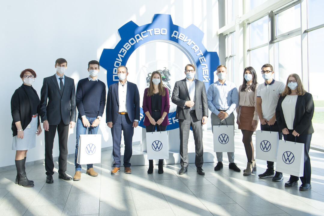 Volkswagen Group Rus welcomes six new DAAD students