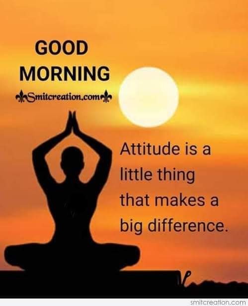 Attitude makes big difference