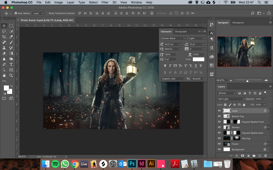 How to create an action movie wallpaper (Digital Compositions)