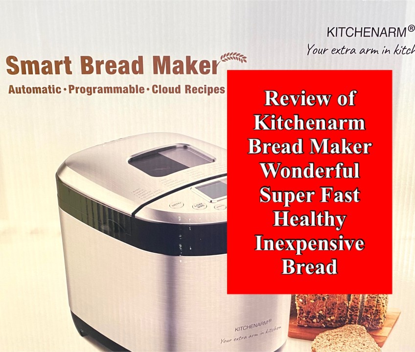 Review of KitchenArm Bread Machine Wonderful