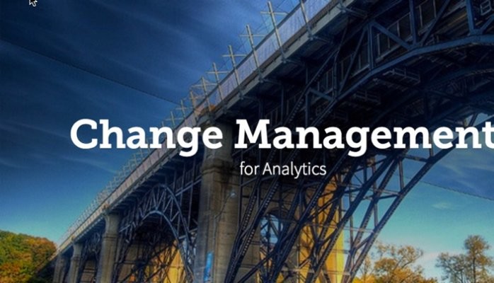 What’s change got to do with it? Transforming with analytics