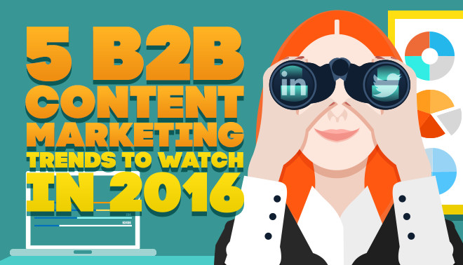 5 B2B Content Marketing Trends to Watch in 2016 [Insights From Content Marketing World]