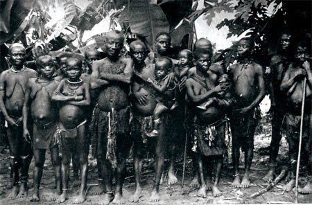 Gastronomia dos povos pigmeus e aborígenes da África e das montanhas da Virunga nas fronteiras entre Ruanda, República Democrática do Congo e Uganda