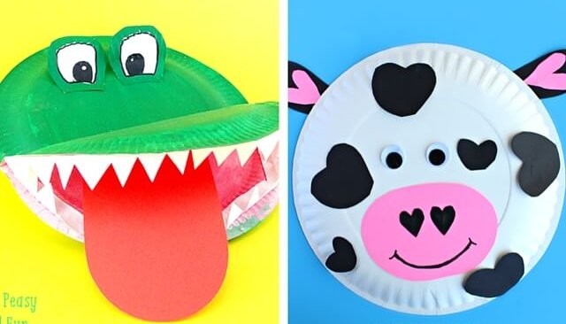 40+ animal paper plate crafts
