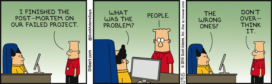 The Problem is People - Dilbert and the Curious Case of Human Factors  Engineering in your Plant