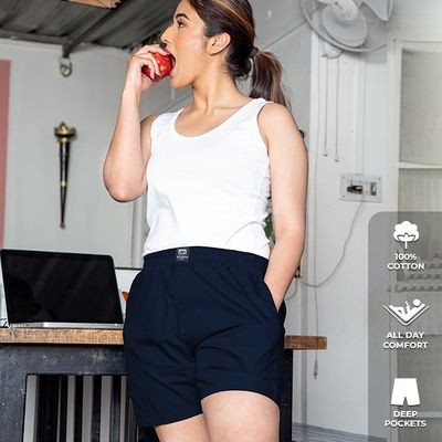 Get the hustle free fashionable Women Boxers from online stores in India.