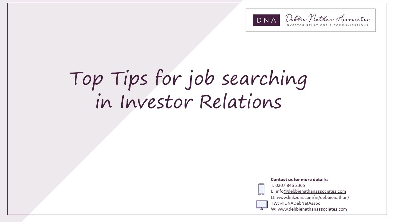 Top tips for job searching in a highly competitive IR job market