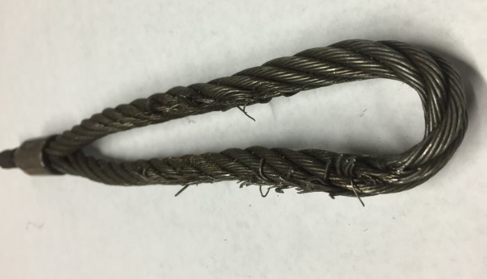 Wire Rope Sling Inspection - Broken Wires.