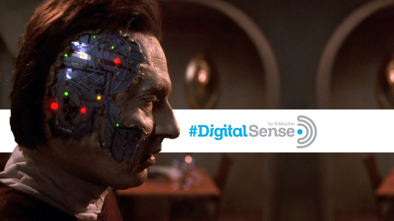 Data, data, every where, Nor any drop to drink. #DigitalSense