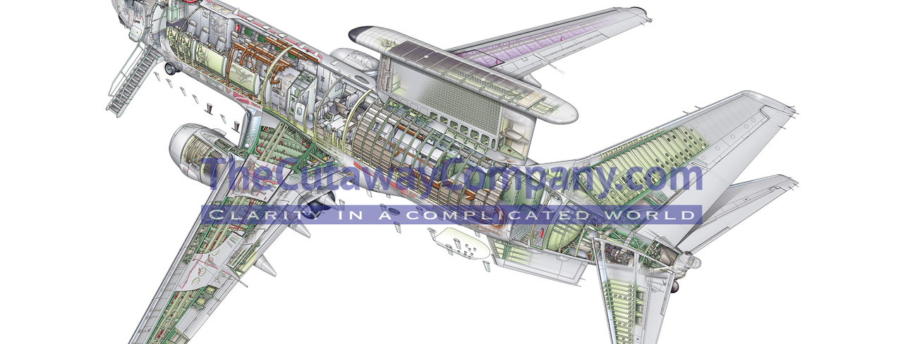 Boeing AEW&C – Research is never wasted! 

Aerospace cutaways – it's what I do.