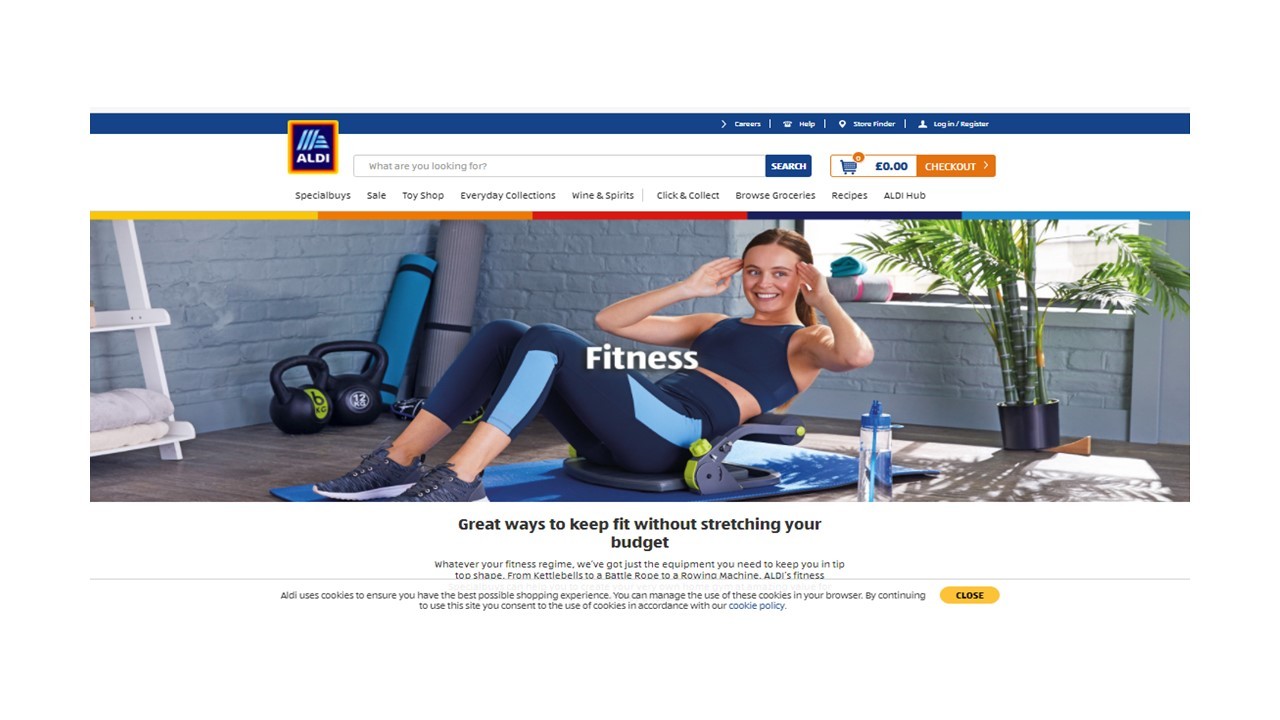 Aldi launches 'New Year New Gear' exercise equipment collection…
