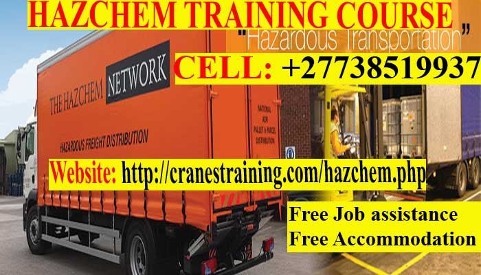 HAZCHEM(DANGEROUS GOODS) TRAINING CERTIFICATE SOUTH AFRICA  27738519937 HAZCHEM(DANGEROUS GOODS) TRAINING CERTIFICATE SOUTH AFRICA  27738519937