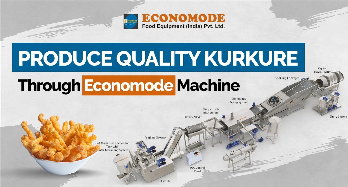 Produce quality Kurkure through Economode Machine