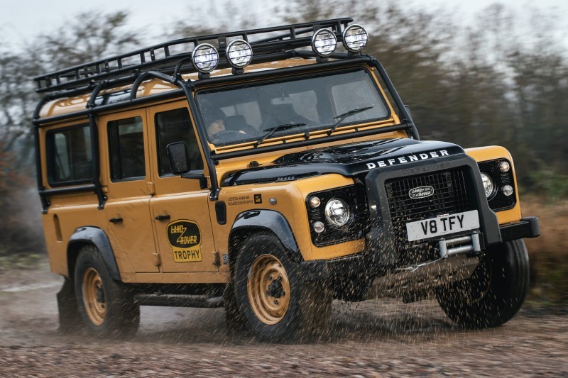 The classic Land Rover Defender is reimagined - with Goodyear