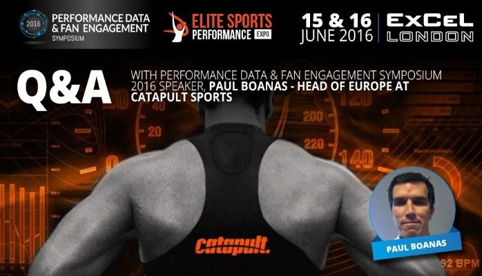 Q&A with Paul Boanas - Head of Europe, Catapult Sports