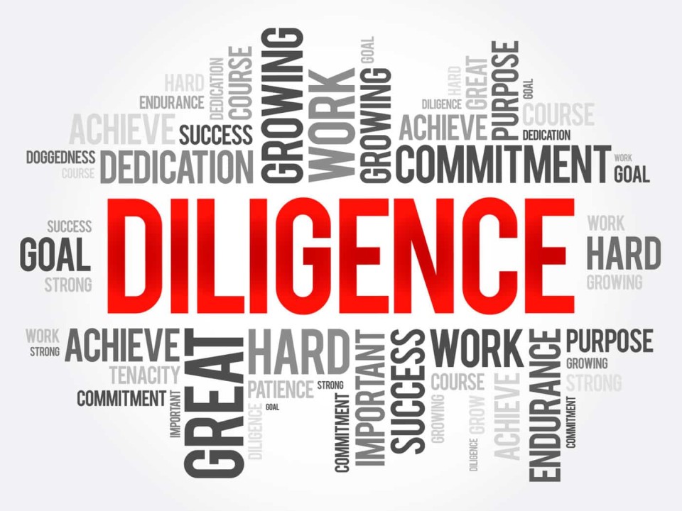 DILIGENCE: A STRONG KEY TO CAREER SUCCESS 
