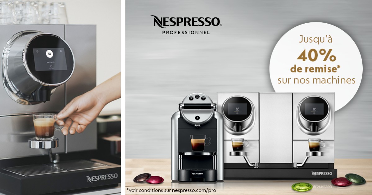 Nespresso Professionnel sur LinkedIn : Machines à café