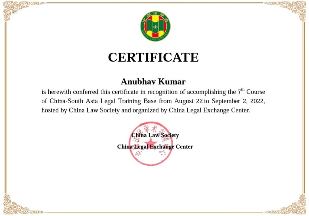 Anubhav Kumar on LinkedIn: #law #trade #investment #china #southasia # Anubhav Kumar on LinkedIn: #law #trade #investment #china #southasia #