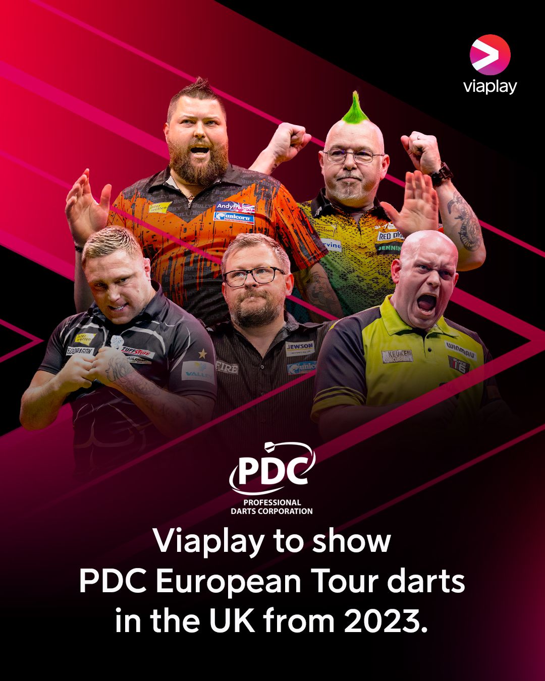 what channel is european tour darts on