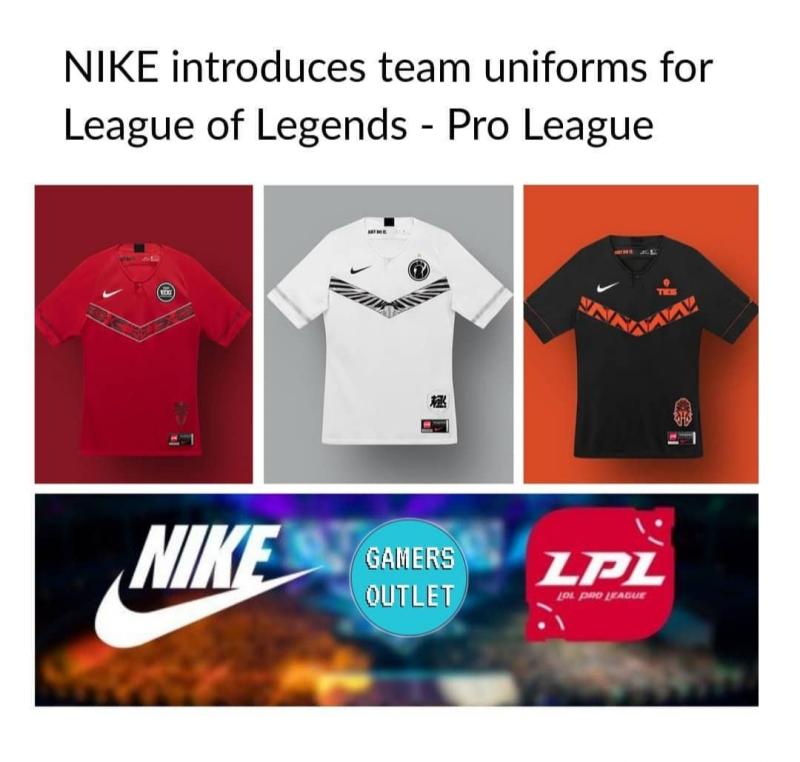 Nike Unveils Team Uniforms for China's League of Legends Pro