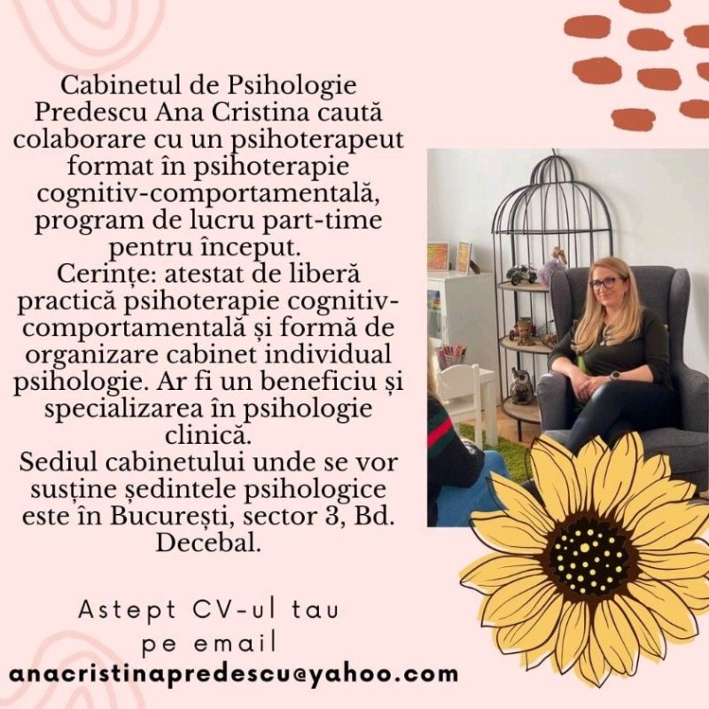 ankle housewife Autonomy Dinca Diana - Psiholog clinician, Psihoterapeut - Cabinet Individual de  Psihologie Dinca Diana | LinkedIn