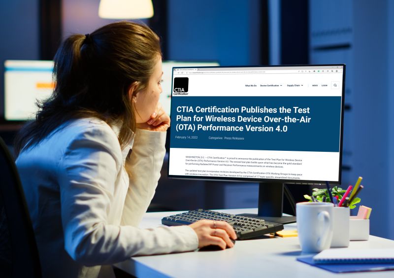 AeroGT Labs on LinkedIn: CTIA Certification Publishes the Test Plan for AeroGT Labs on LinkedIn: CTIA Certification Publishes the Test Plan for