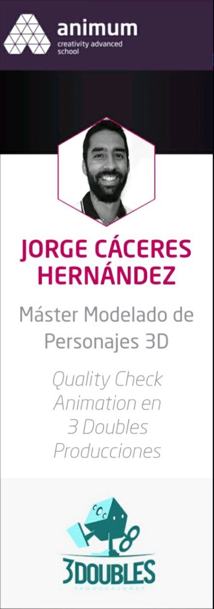 Raúl García Reguillo - Animación de personajes en 3D junior - 3 Doubles  Producciones | LinkedIn
