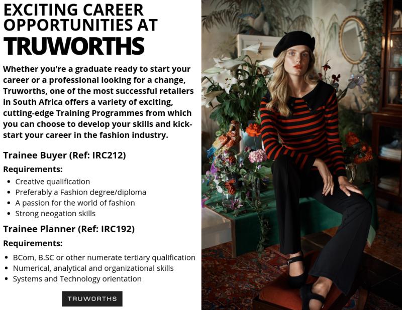 Truworths on LinkedIn: #fashion #truworths #career #apply