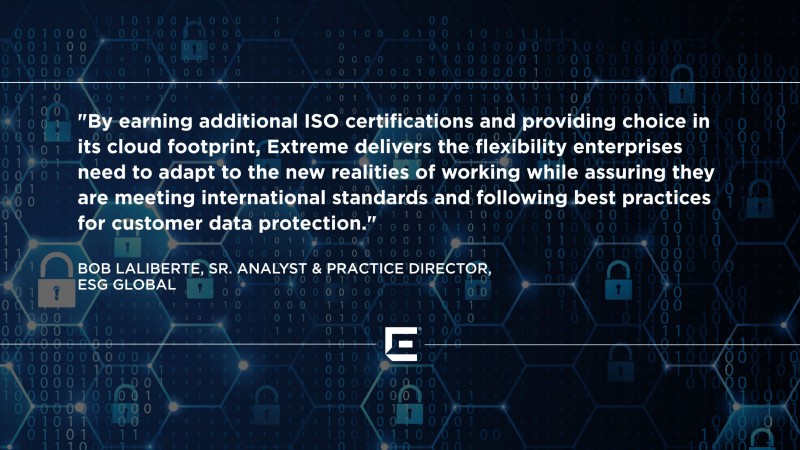 Extreme Networks on LinkedIn: By achieving ISO certifications and Extreme Networks on LinkedIn: By achieving ISO certifications and