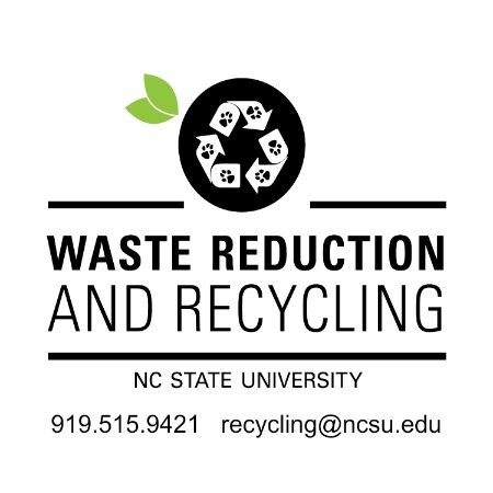ncsu waste reduction and recycling logo