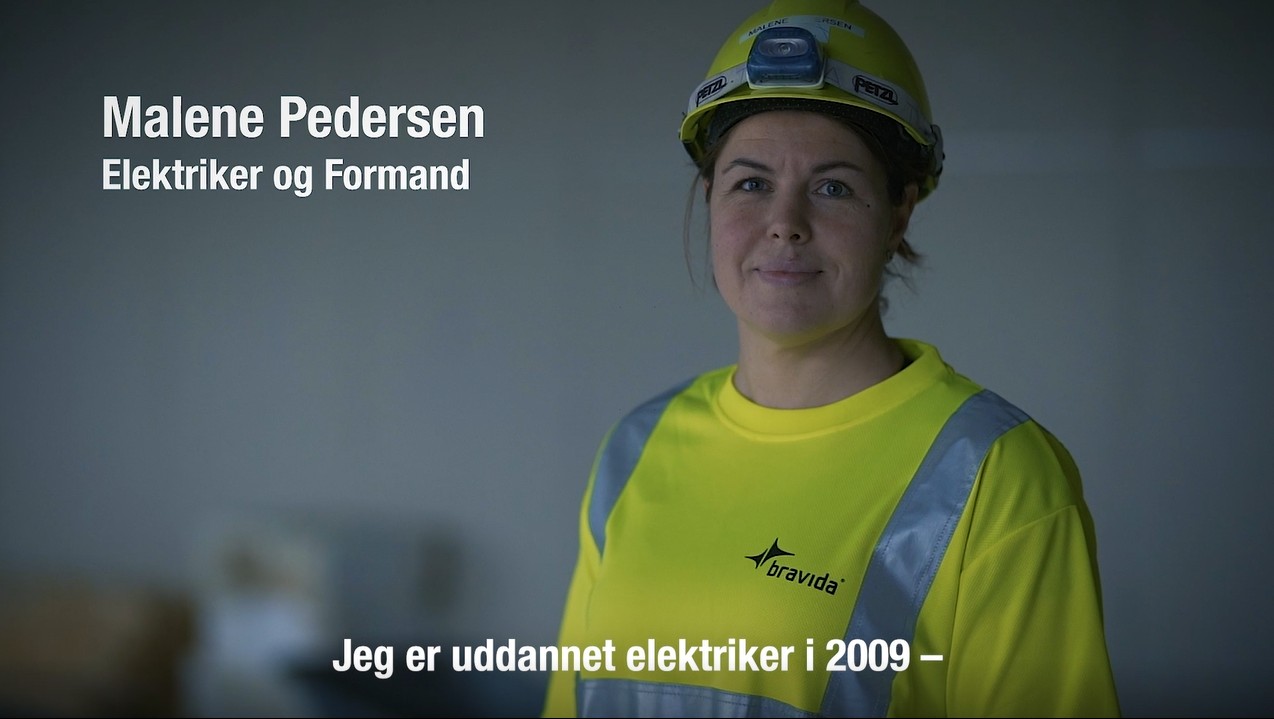 Malene – Elektriker – Bravida Danmark A/S | LinkedIn