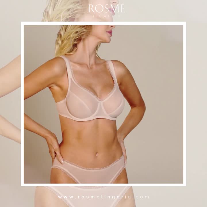 Video] Rosme on LinkedIn: The basic collection offers a vast range of bras  and briefs suited to any…