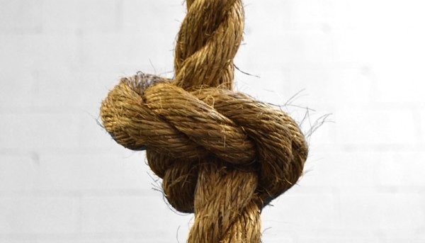 When you Reach the End of your Rope, Tie a Knot and Hang On”
