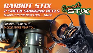 CARROT STIX FISHING RODS - United States, Canada, France, Finland, Italy,  Germany, Russia, Australia