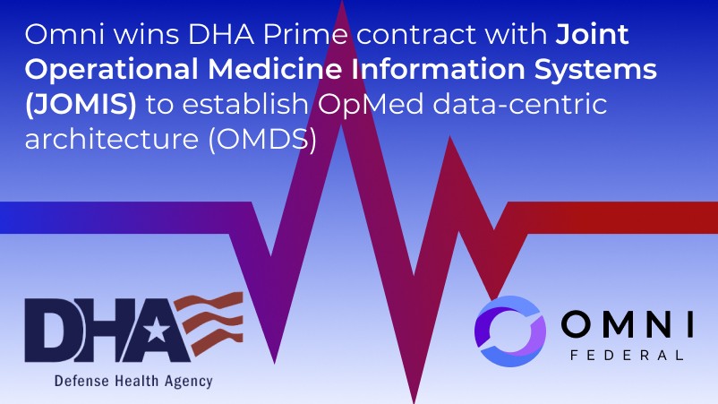 Omni Federal Wins Defense Health Agency Prime Contract to Deliver Modernized Architecture to Joint Operational Medicine Information Systems (JOMIS)